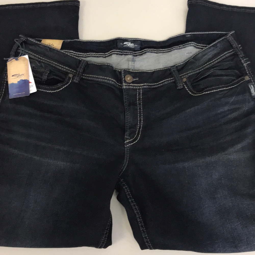 NWT Silver Jeans Co Curvy Slim Bootcut Jeans (E12) - Picture 5 of 8